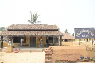 Rangasthalam Movie Village Set Photos